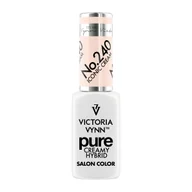 Lakiery hybrydowe - Pure Creamy Hybrid 240 Iconic Cream 8ml - miniaturka - grafika 1