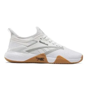 Reebok Damskie trampki Nano Court, białe/czarne/szare 1, 38 EU, Biały Czarny Szary 1, 38.5 EU - Trampki damskie - miniaturka - grafika 1