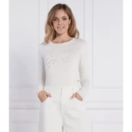 Swetry damskie - GUESS Sweter LILIANE | Regular Fit - miniaturka - grafika 1
