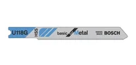 Akcesoria do elektronarzędzi - Bosch (O) brzeszczot do metalu Basic for Metal U 118 G 2608631770 - miniaturka - grafika 1