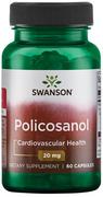 Serce i układ krążenia - Swanson - Polikosanol, 20mg, 60 kapsułek - miniaturka - grafika 1