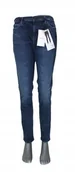 Spodnie damskie - Damskie jeansy Calvin Klein Skinny J20J217060 oryginalne rurki 7/8 - W34 - miniaturka - grafika 1