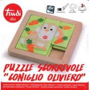 Puzzle - Puzzle Króliczek Oliviero Nowa - miniaturka - grafika 1