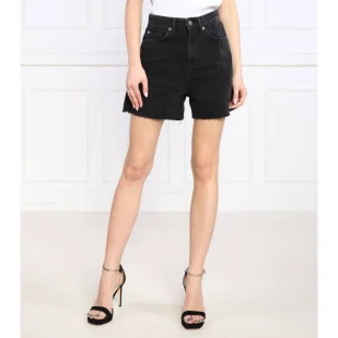 GUESS Szorty MANOLA | Regular Fit - Spodenki damskie - miniaturka - grafika 1
