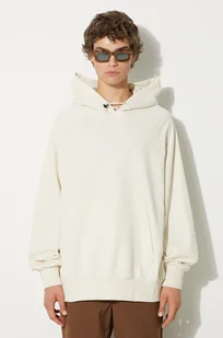 Vans bluza bawełniana Premium Classics LX Hoodie Fleece męska kolor beżowy z kapturem gładka VN000GZ189F1 - Bluzy męskie - miniaturka - grafika 1