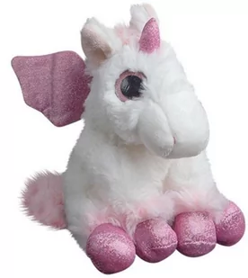 Molli Toys Jednorożec biało-różowy, 20 cm - Maskotki i pluszaki - miniaturka - grafika 1