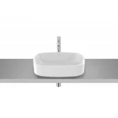Umywalki - ROCA A3275L0000 ONA Umywalka nablatowa owalna 50x37 cm FINECERAMIC® - miniaturka - grafika 1