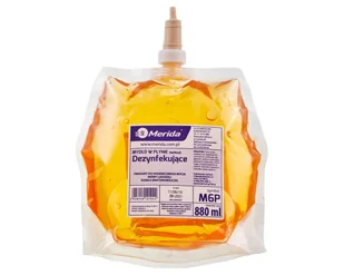 Merida M6P Mydło w płynie DEZYNFEKUJĄCE, jednorazowy wkład 880 ml, zapach grejpfrutowy - Mydła - miniaturka - grafika 1