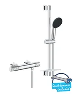 Zestawy prysznicowe - Grohe Precision Feel - System prysznicowy z termostatem, 3 strumienie, chrom 34791001 - miniaturka - grafika 1