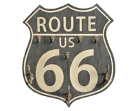 Oprawy, klosze i abażury - Belldeco Loft Tabliczka Route 66 C429YMX [4453151] - miniaturka - grafika 1