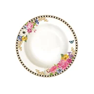 Talerze - Talerz na zupę 21,5 cm Nuova R2S Flowers Glamour - miniaturka - grafika 1