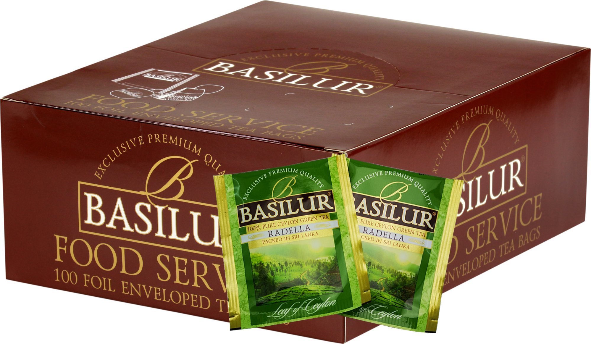 Basilur Basilur RADELLA herbata zielona HoReCa 100x1,5g