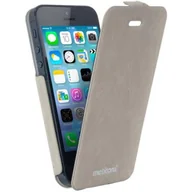 Etui i futerały do telefonów - Meliconi Etui Slim Flap iPhone 5/5s Beige 8006023204380 - miniaturka - grafika 1