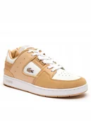 Sneakersy damskie - Lacoste Sneakersy Court Cage 747SFA0105 Brązowy - miniaturka - grafika 1