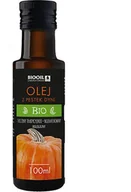 Olej spożywczy - Ekologiczny olej z pestek dyni 100ml seria Black - miniaturka - grafika 1