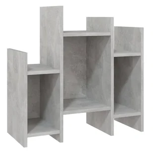 vidaXL Szafka boczna, szarość betonu, 60x26x60 cm, płyta wiórowa - Szafki do salonu - miniaturka - grafika 2