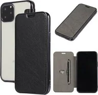 Etui i futerały do telefonów - Etui Electro Book Cover kompatybilne z iPhone 11 Pro Etui Wallet Etui ochronne Etui ochronne Czarne - miniaturka - grafika 1