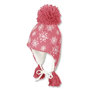 Sterntaler Czapka słomkowa dla dziewczynek, pomarańczowy (coralle 736), 49 cm - Czapki damskie - miniaturka - grafika 1