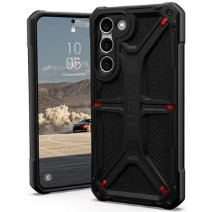 UAG Etui Monarch Kevlar do Samsung Galaxy S23 Plus czarne z włóknem kevlar - Etui i futerały do telefonów - miniaturka - grafika 1