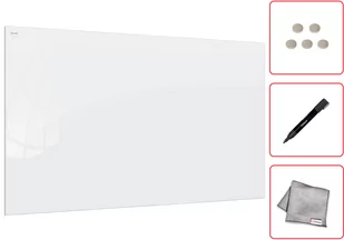 Szklana tablica magnetyczna 240x120 PREMIUM SUPERWHITE (super biała) - Tablice i flipcharty - miniaturka - grafika 1