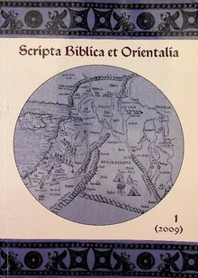 Scripta biblica et orientalia - Książki o kulturze i sztuce - miniaturka - grafika 1