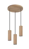 Lampy sufitowe - Spotlight Premium Collection Lampa wisząca PipeR nowoczesna oprawa z drewna dębowego 1551374R - miniaturka - grafika 1