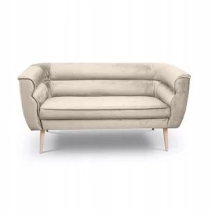 Dwuosobowa Sofa w stylu skandynawskim Maro 2 w kolorze Beżowym - Sofy i kanapy - miniaturka - grafika 1