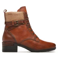 Botki damskie - Botki Pikolinos W6W-8953C1 Brązowy - miniaturka - grafika 1