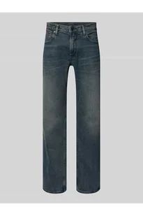 Jeansy o kroju straight fit z naszywką z logo model Mosa - G-Star Raw - Spodnie męskie - miniaturka - grafika 1