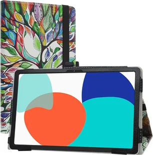 ETUI ZAMYKANE DRZEWO KOLOROWE LENOVO 10W TABLET - Etui do tabletów - miniaturka - grafika 1