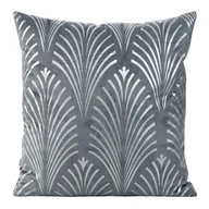 Poszewki na poduszki - Poszewka 45 x 45 Eurofirany Velvet Blink27 Stalowy - miniaturka - grafika 1