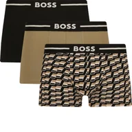 Majtki męskie - BOSS Bokserki 3-pack Trunk 3P Bold Design - miniaturka - grafika 1