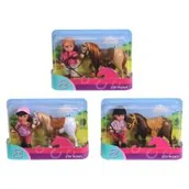 Lalki dla dziewczynek - Simba Evi z kucykiem, 3 rodzaje - miniaturka - grafika 1