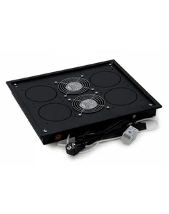 Triton Panel wentylacyjny z termostatem RAB-CH-X03-X3 (2x wentylator 230V/60W, s - Akcesoria do szaf serwerowych - miniaturka - grafika 1