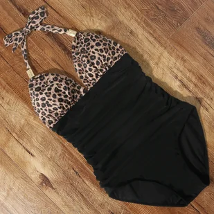 Jednoczęściowy strój kąpielowy - Panterka L - Stroje kąpielowe - miniaturka - grafika 1