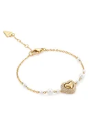 Bransoletki - Guess Bransoletka JUBB06 009JW Złoty - miniaturka - grafika 1