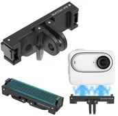 Akcesoria do drona - MOCOWANIE SZYBKOZŁĄCZKA DO SZYBKIEGO MONTAŻU 1/4'' SUNNYLIFE DO INSTA360 GO 3 / GO 3S - miniaturka - grafika 1