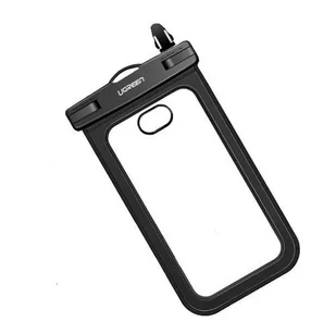 Ugreen uniwersalny wodoodporny pokrowiec etui na telefon (max 6,0'') na basen nad wodę IPX8 czarny (50919 LP186) - Etui i futerały do telefonów - miniaturka - grafika 1