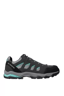 BUTY MORAINE GTX WOMEN-MIDGRAY-STORM GRAY-LAGOON GREEN - Buty trekkingowe damskie - miniaturka - grafika 1