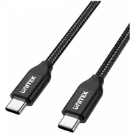 Kable komputerowe i do monitorów - Unitek Premium przewód USB-USB TypC 2M PD 100W C14059BK C14059BK - miniaturka - grafika 1