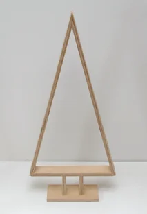 Choinka drewniana baza do ozdabiania wysokość 36 cm - Ozdoby bożonarodzeniowe - miniaturka - grafika 1