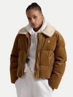 Kurtki damskie - Polo Ralph Lauren Kurtka puchowa 211947668001 Beżowy Relaxed Fit - miniaturka - grafika 1