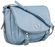 Torebki damskie - Listonoszka damska Rovicky R-TOR-ALE-2 błękitna - ROVICKY - miniaturka - grafika 1