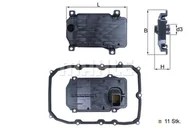 Układ napędowy - akcesoria - Filtr hydrauliczny, automatyczna skrzynia biegów Mahle HX 187KIT - miniaturka - grafika 1