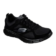 Buty sportowe męskie - Buty męskie Skechers Equalizer black 42 Eu - miniaturka - grafika 1