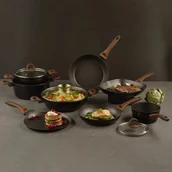 Patelnie - Patelnia głęboka AMBITION  Edition Darkwood 26 cm SKU 29459 - miniaturka - grafika 1