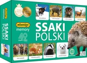 Gry planszowe - Memory. Ssaki Polski Adamigo - miniaturka - grafika 1