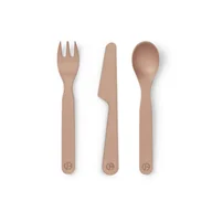 Sztućce dla dzieci - Elodie Details, Sztućce Dla Dzieci, Soft Terracotta - miniaturka - grafika 1