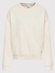 REEBOK - BLUZA DAMSKA - CL RBK ND FT CREW HH9696 BEŻOWA - Bluzy damskie - miniaturka - grafika 1