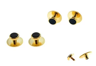 Guziki smokingowe SSD-5103 Gold (4 guziki) - Dodatki do ubrań - miniaturka - grafika 1